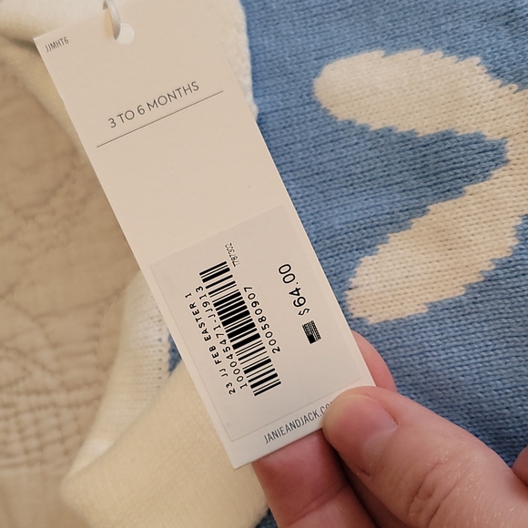 NWT Janie and Jack Bunny Bodysuit - Picture 4 of 5